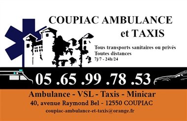 Coupiac Ambulance et Taxis